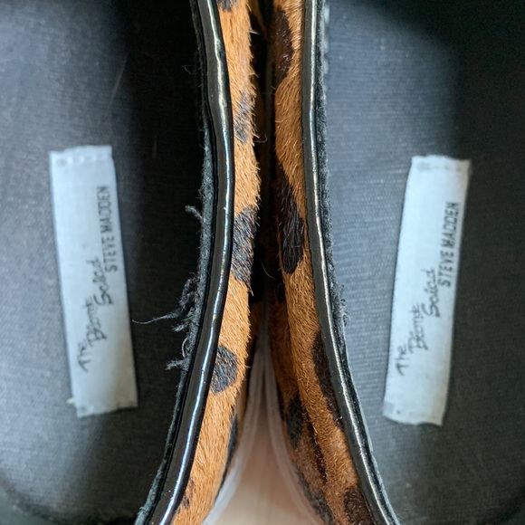 Steve Madden Animal Print Slide Sneakers - Picture 2 of 7